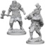 D&D Nolzur's Marvelous Unpainted Minis: Human Male Barbarians (pack of 2)